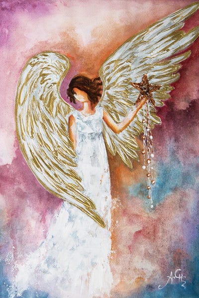 AngelStar As for Me and My House Wall Plaque 8 X 12 Inches 